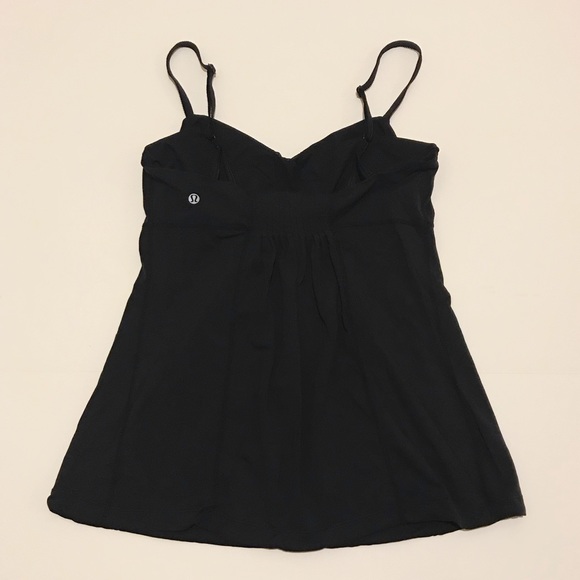 Lululemon Fouette Tank Top Yoga size 10 Black - Picture 2 of 5